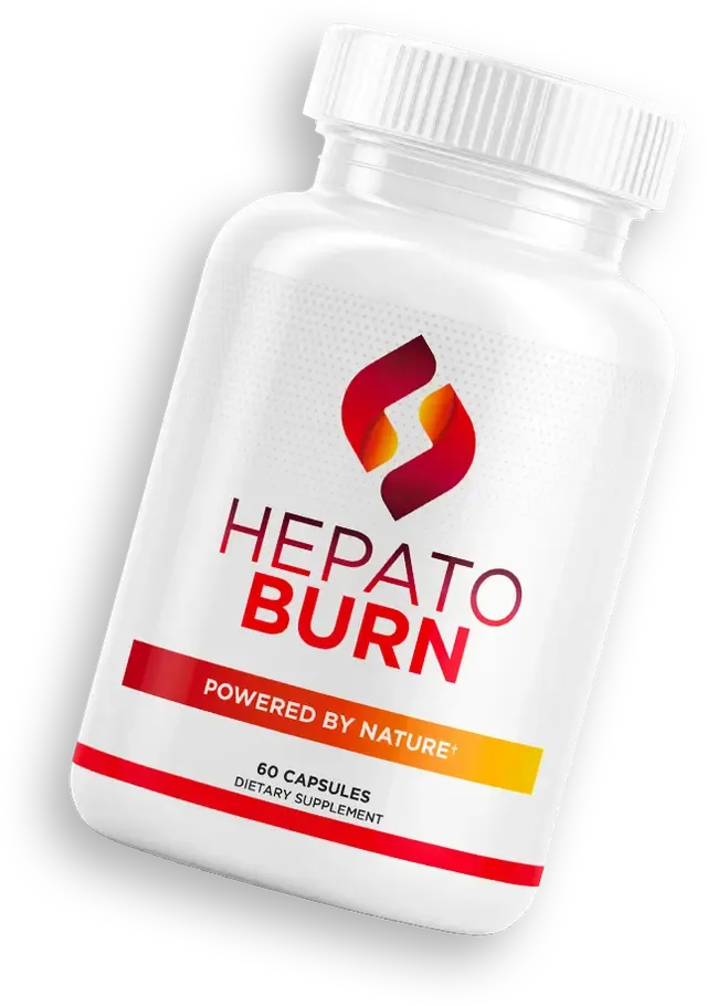 HepatoBurn dietary supplement bottle